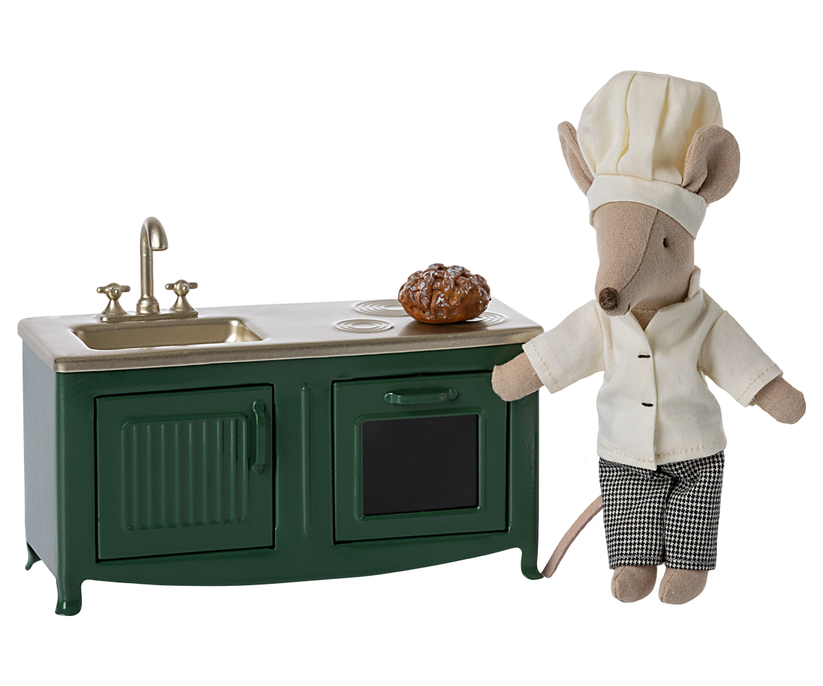 Kitchen, Mouse - Dark Green