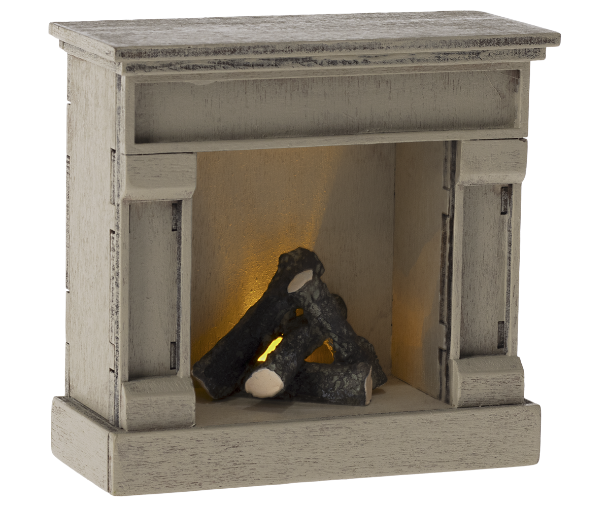 Fireplace, Mouse - Off White