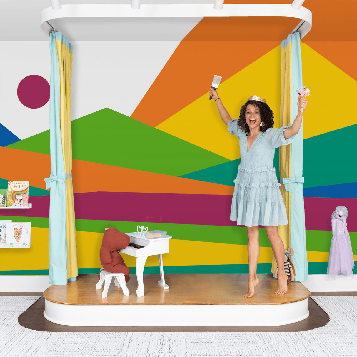 DIY Mural: Take a Peak