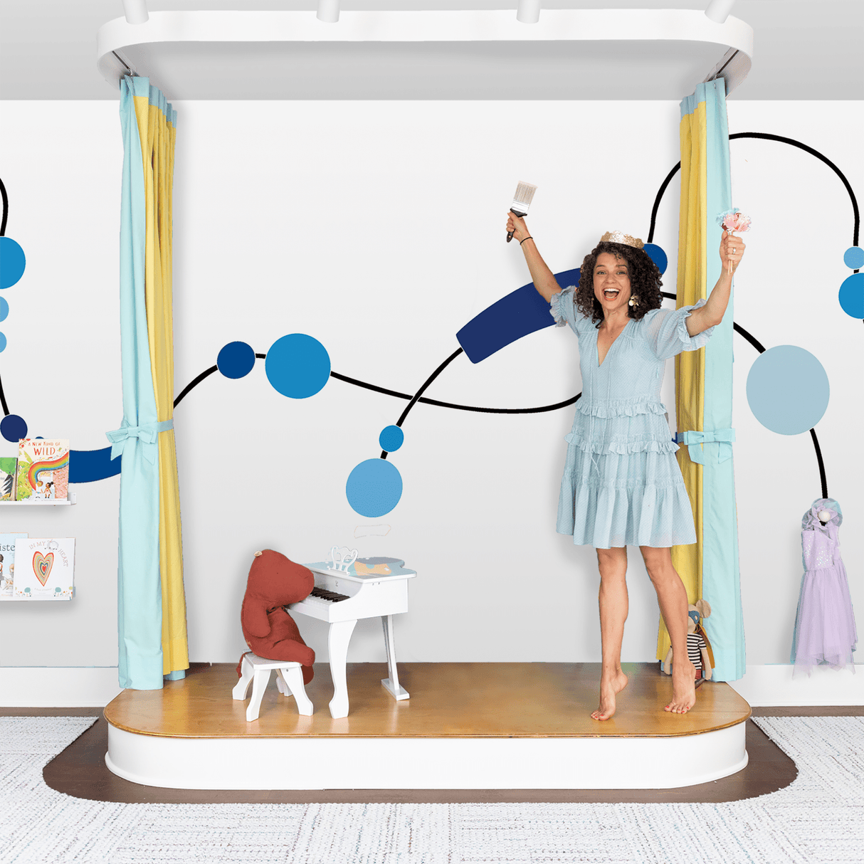 DIY Mural: Bead-Dazzled