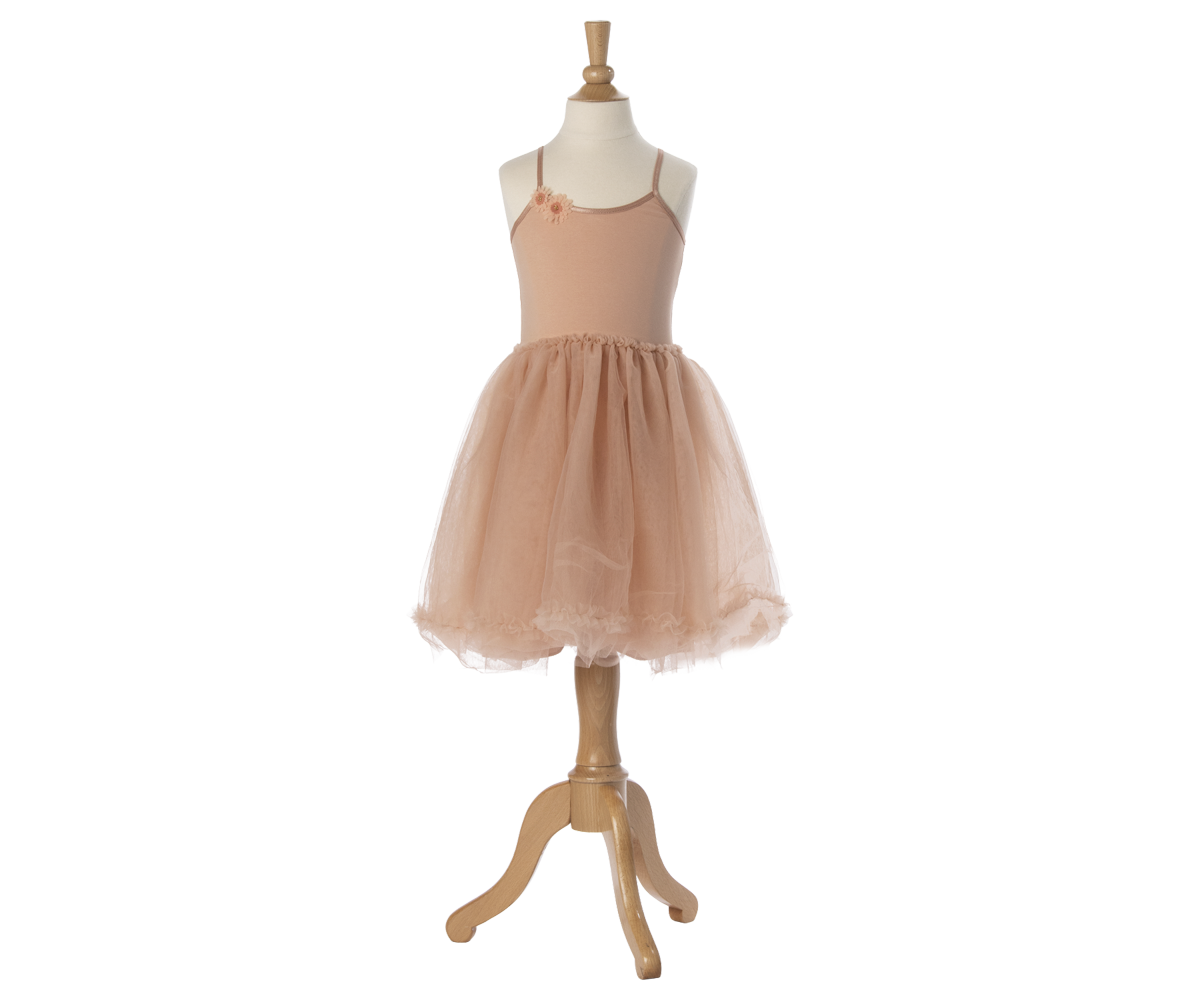 Princess Tulle Dress - Melon (2-3 years)