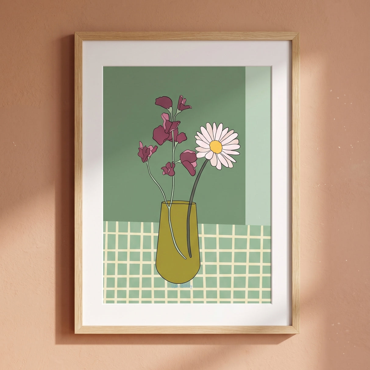 April | Daisy + Sweet Pea