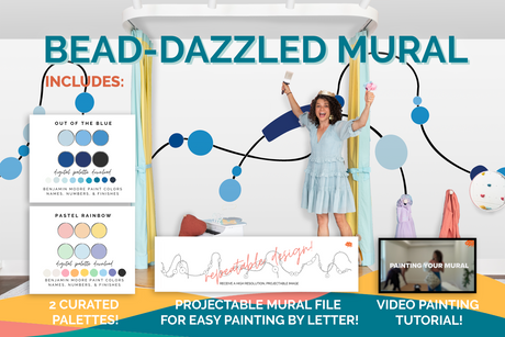 DIY Mural: Bead-Dazzled