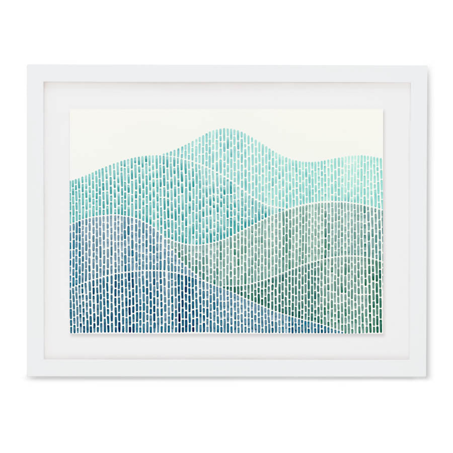 Smokey Blues - Art Print