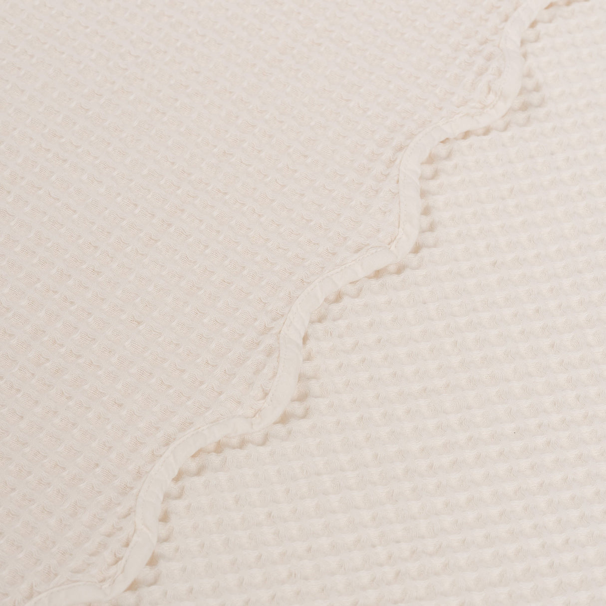 Waffle Knit Coverlet Set