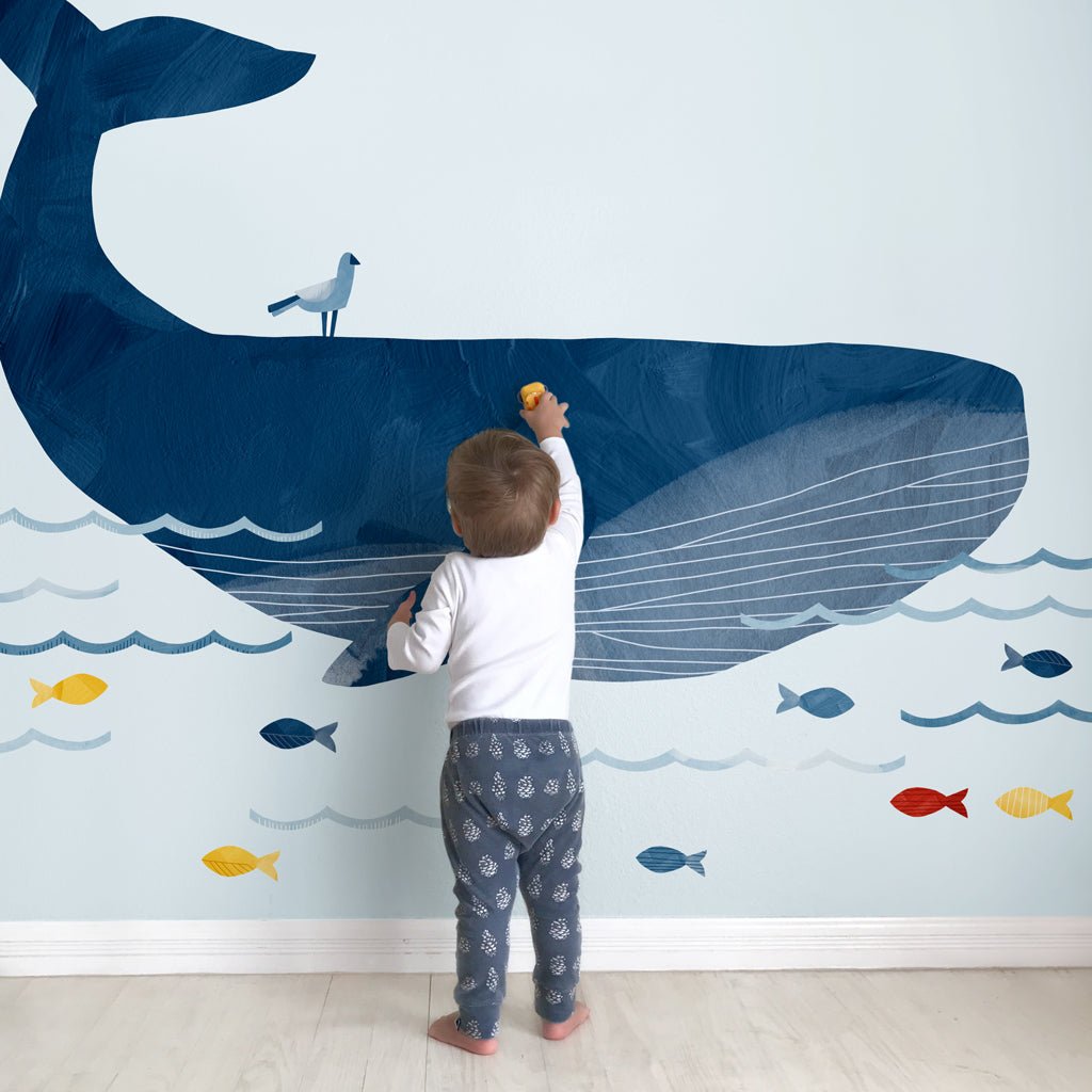 Warrick The Whale • Giant • Peel-and-Stick Wall Decals