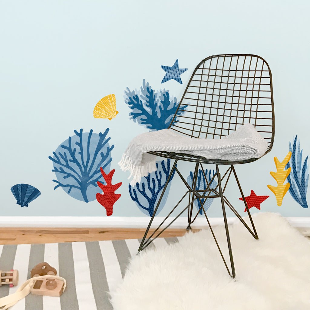 Coral Kit • Peel-and-Stick Wall Decals