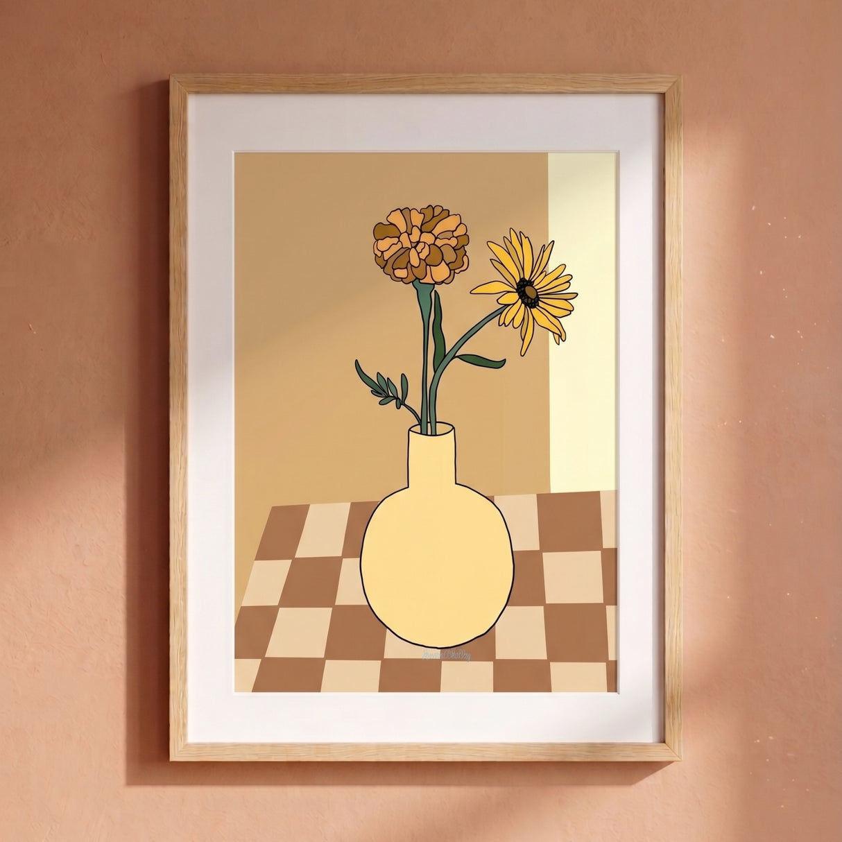 October | Marigold + Cosmos