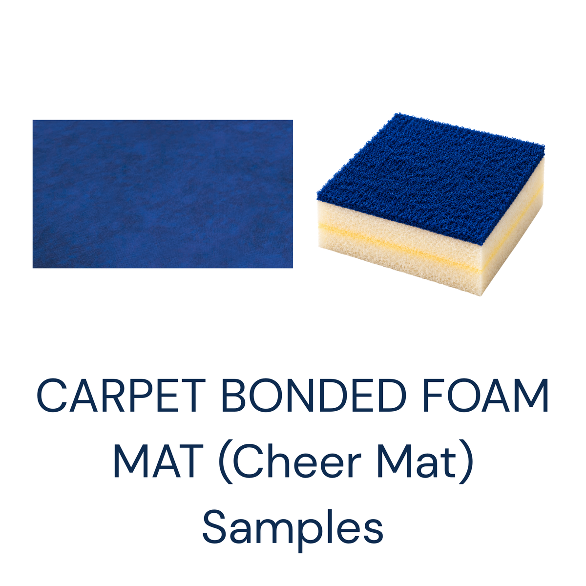 Carpet Bonded Foam Mat (Cheer Mat) Samples