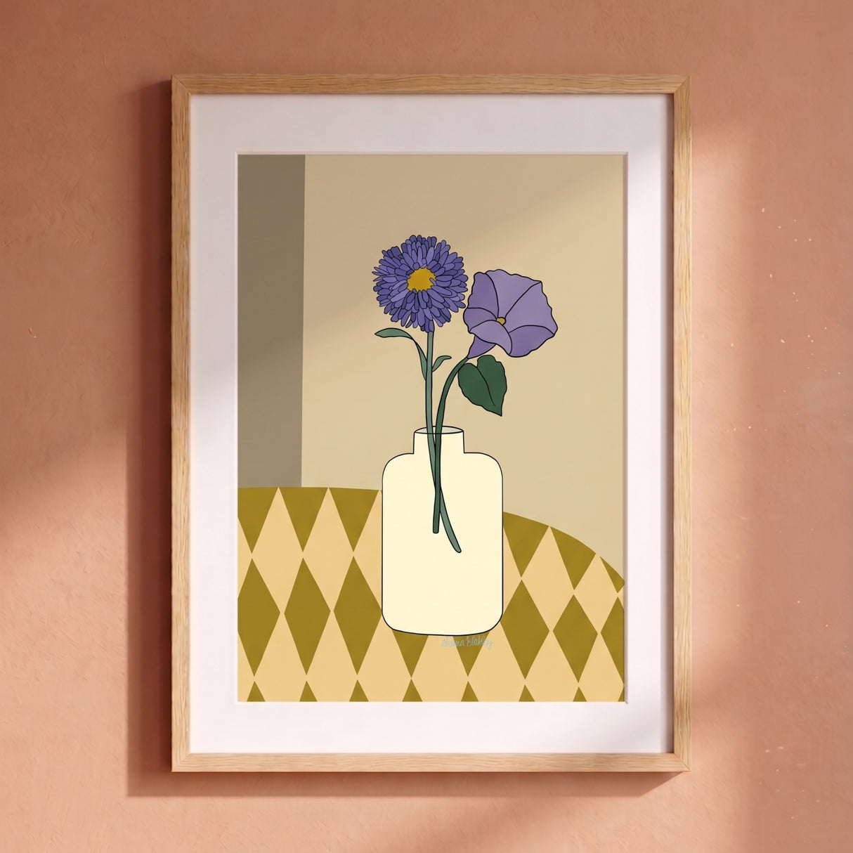 September | Aster + Morning Glory