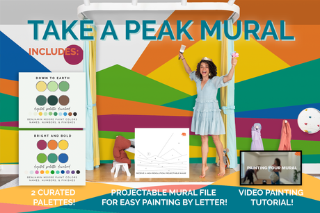 DIY Mural: Take a Peak