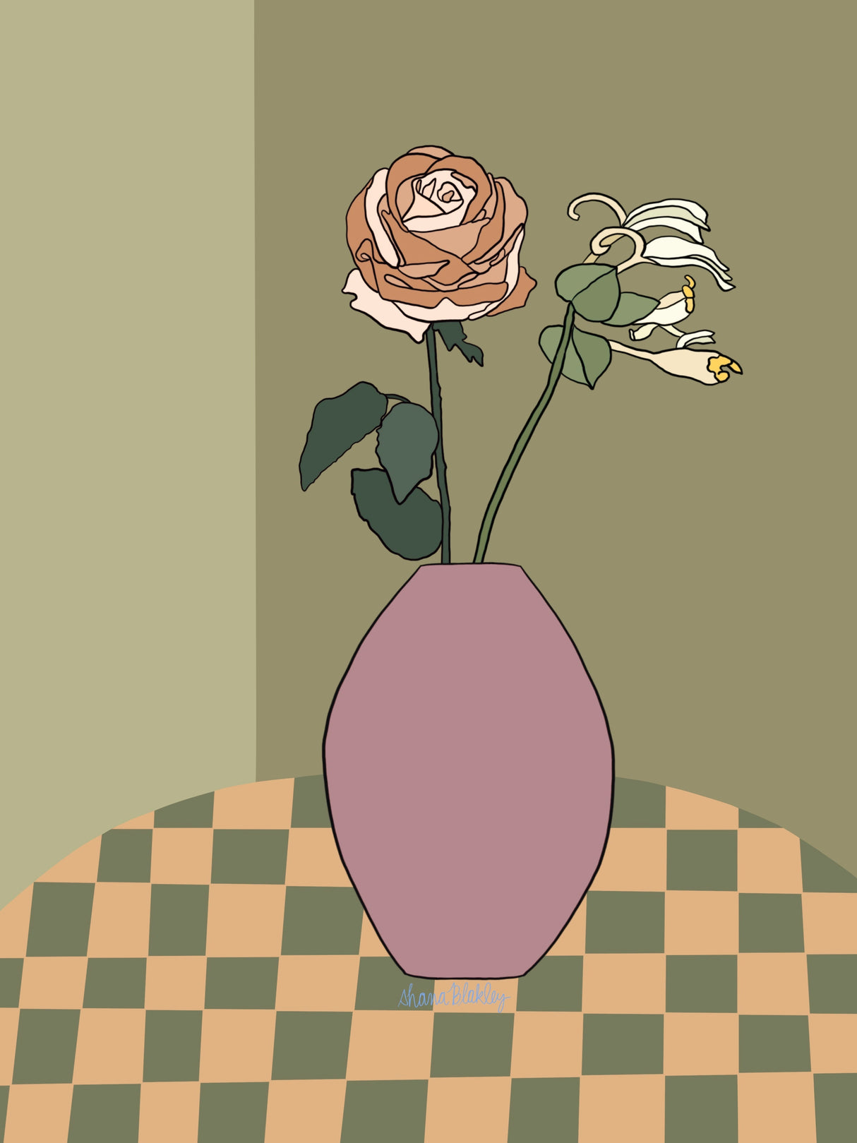 June | Rose + Honeysuckle