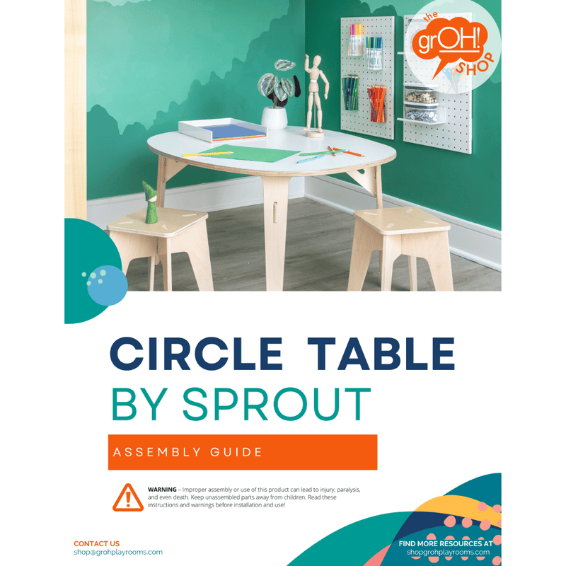 Circle Table by Sprout