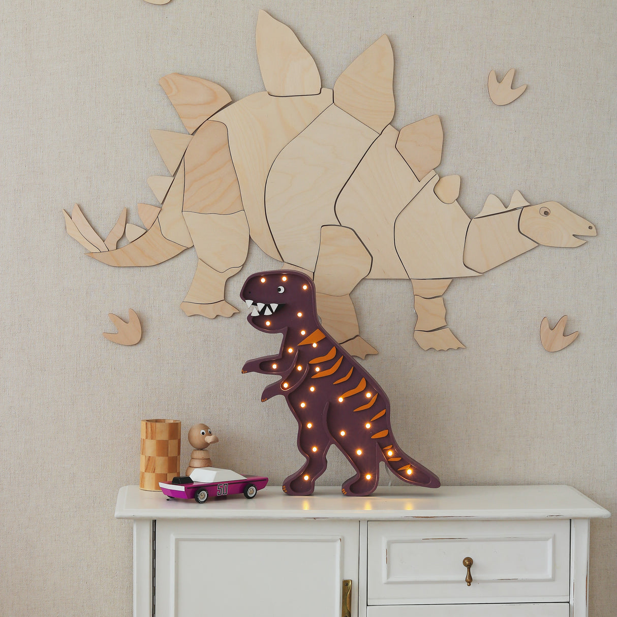 Little Lights T Rex Lamp