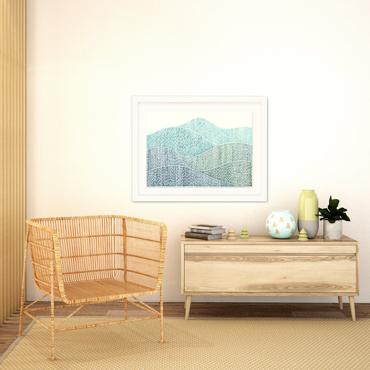 Smokey Blues - Art Print