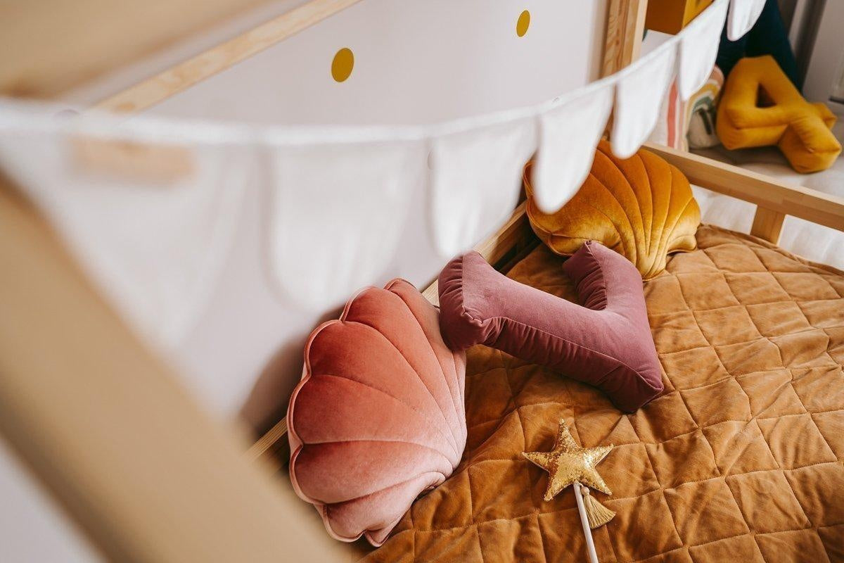 Velvet “Marsala Pearl” Shell Pillow