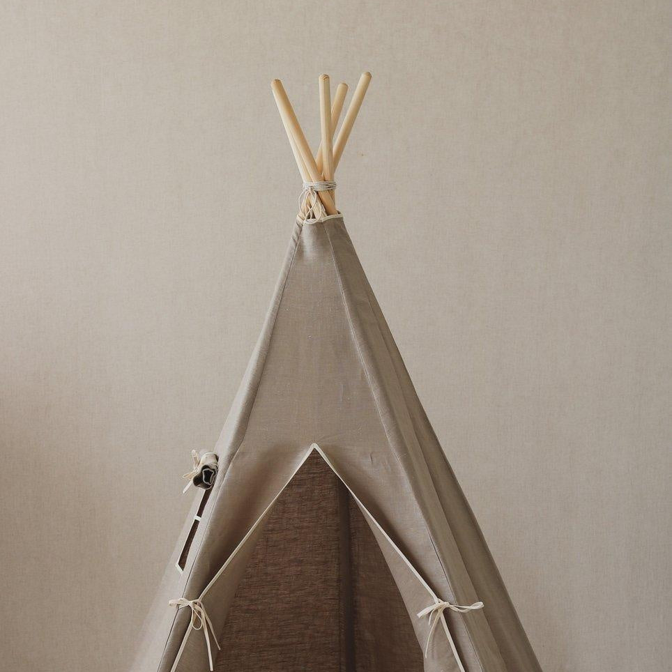 “Natural Linen” Teepee Tent