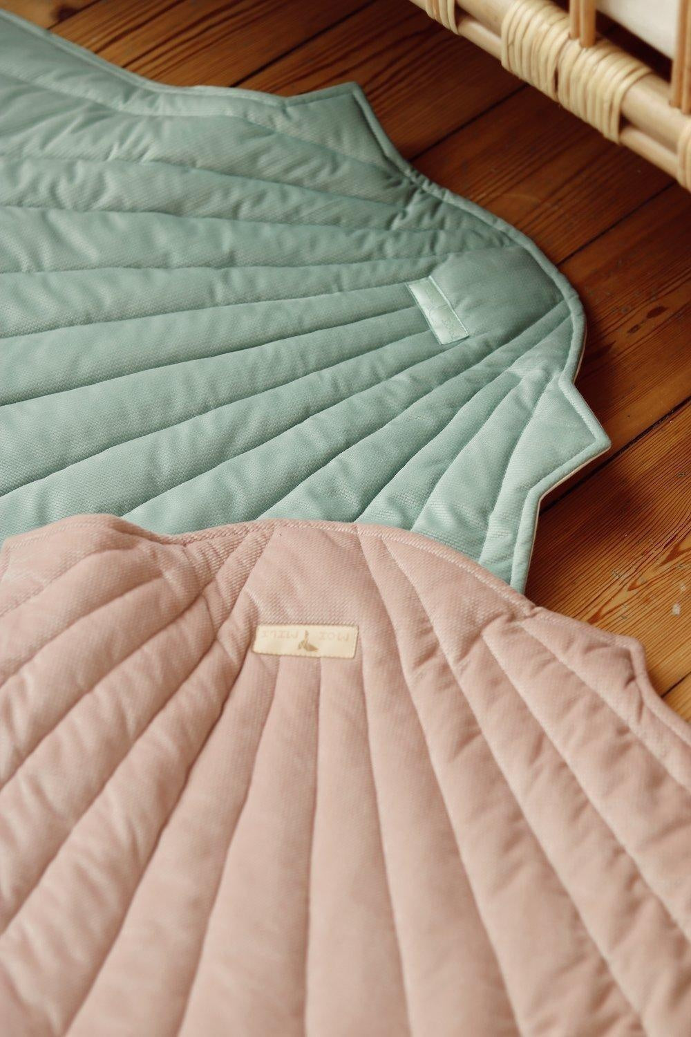 Velvet “Powder Mint” Shell Mat