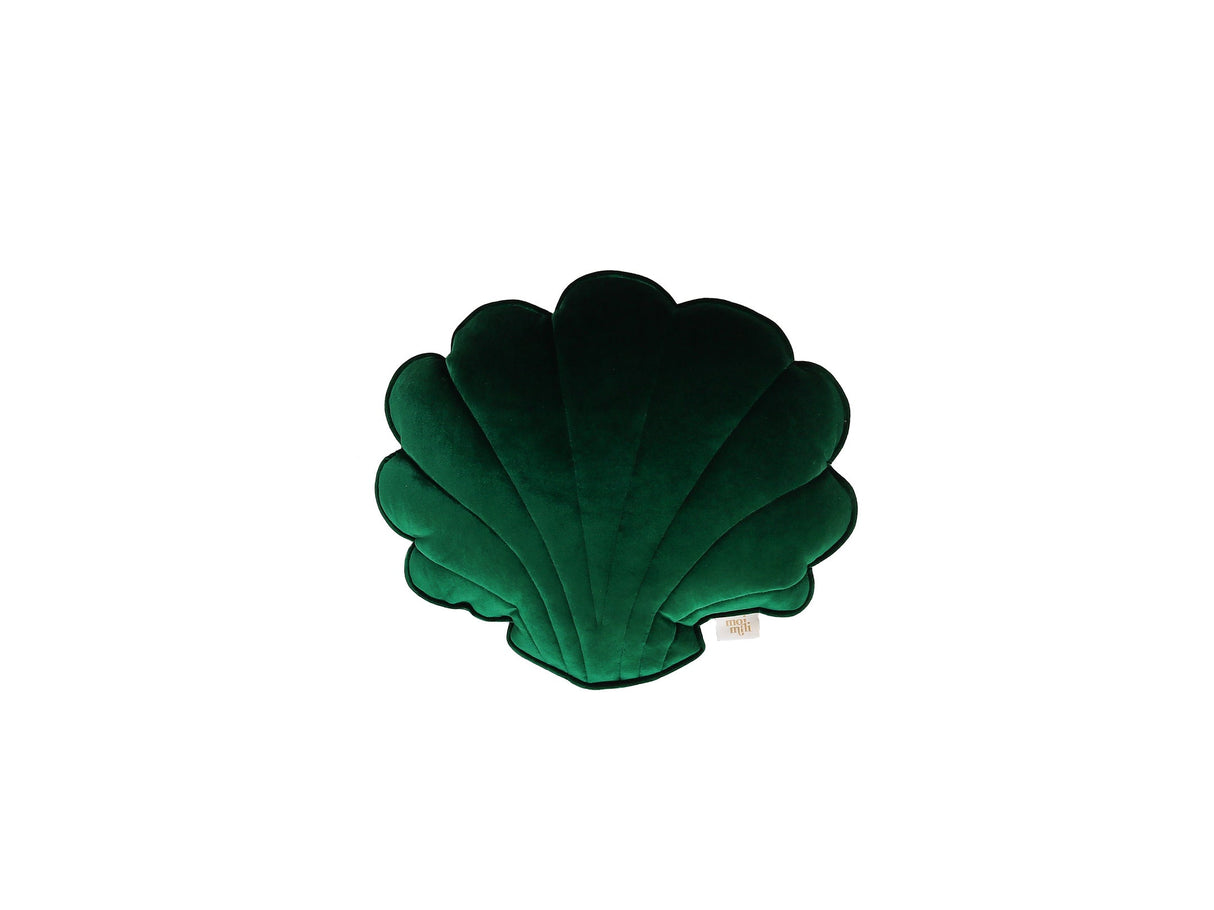 Velvet “Emerald Pearl” Shell Pillow