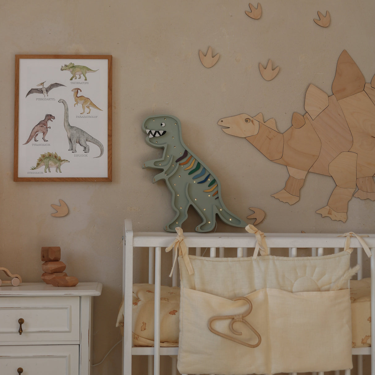 Little Lights T Rex Lamp