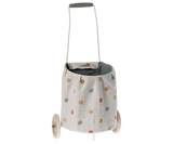 Trolley, Multi Dots - Blue