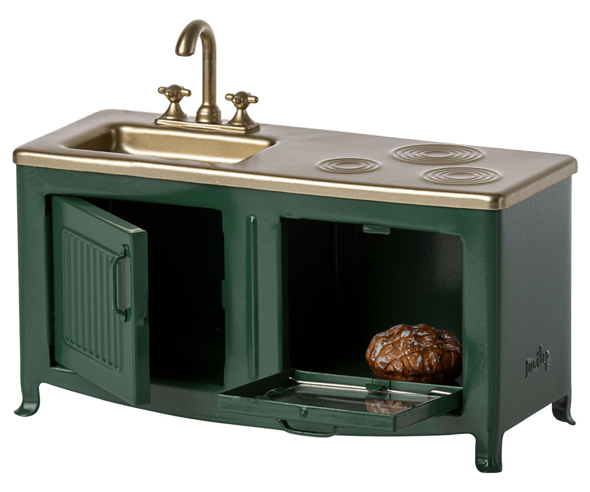 Kitchen, Mouse - Dark Green