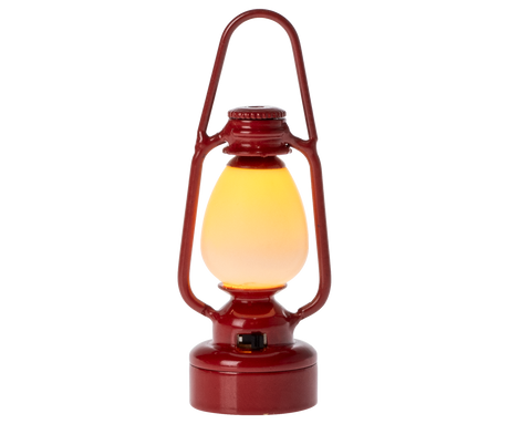 Vintage lantern, Mouse - Red