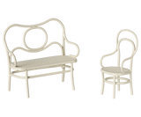 Café Set, Mouse, Small - Off White