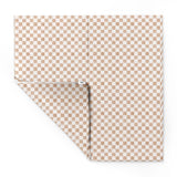 Checker Toffee Vegan Leather Mat