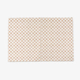 Checker Toffee Vegan Leather Mat