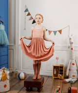 Ballerina Dress - Melon