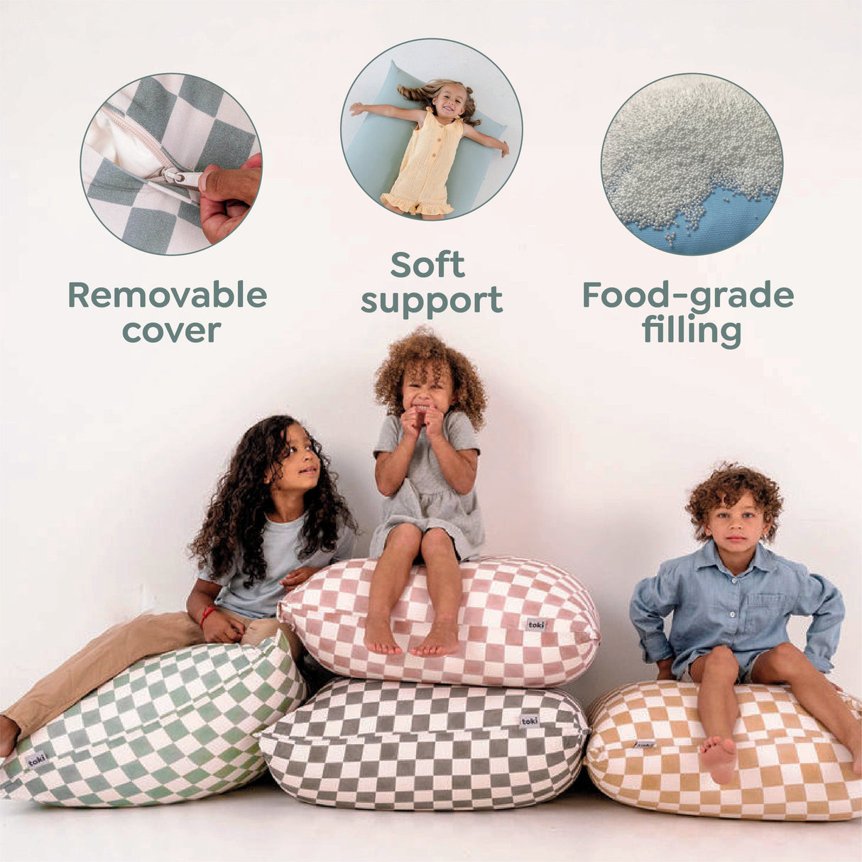 Terrazzo Slate Bean Bag