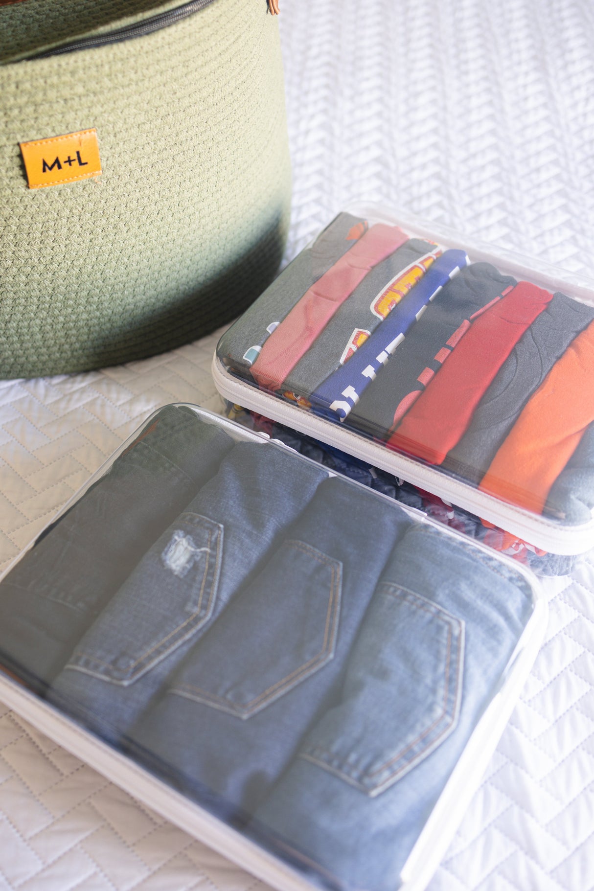 Large Deep Bliss Bins | Set of 2