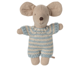 Baby Mouse in Carry Cot - Blue