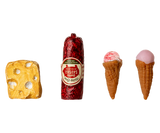 Metal Fridge, Mouse - Off White