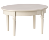 Vintage Dining Table, Mouse - Off White