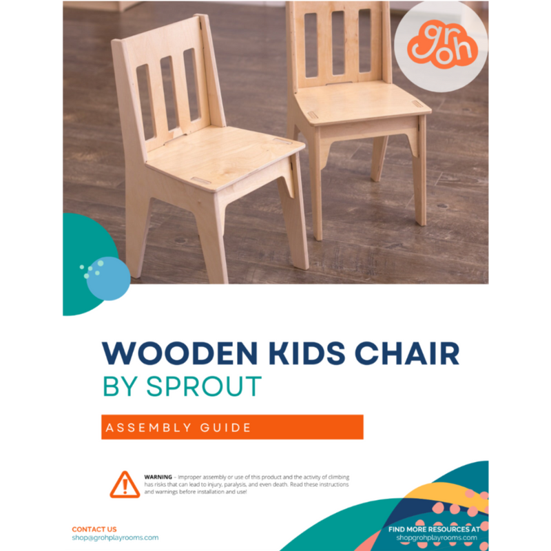 Wooden Kids Chair