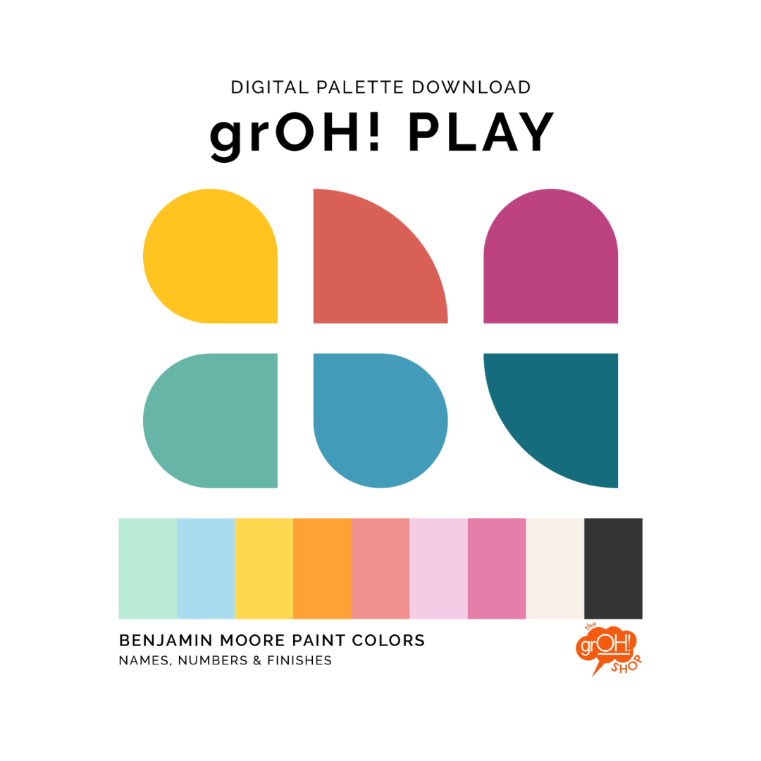 Paint Color Palette: grOH! Play – The grOH! Shop