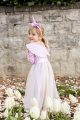 Alicorn Dress with Wings & Headband