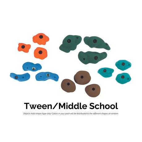 Custom Color Climbing Holds
