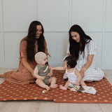 Rainbow Rust Organic Cotton Mat