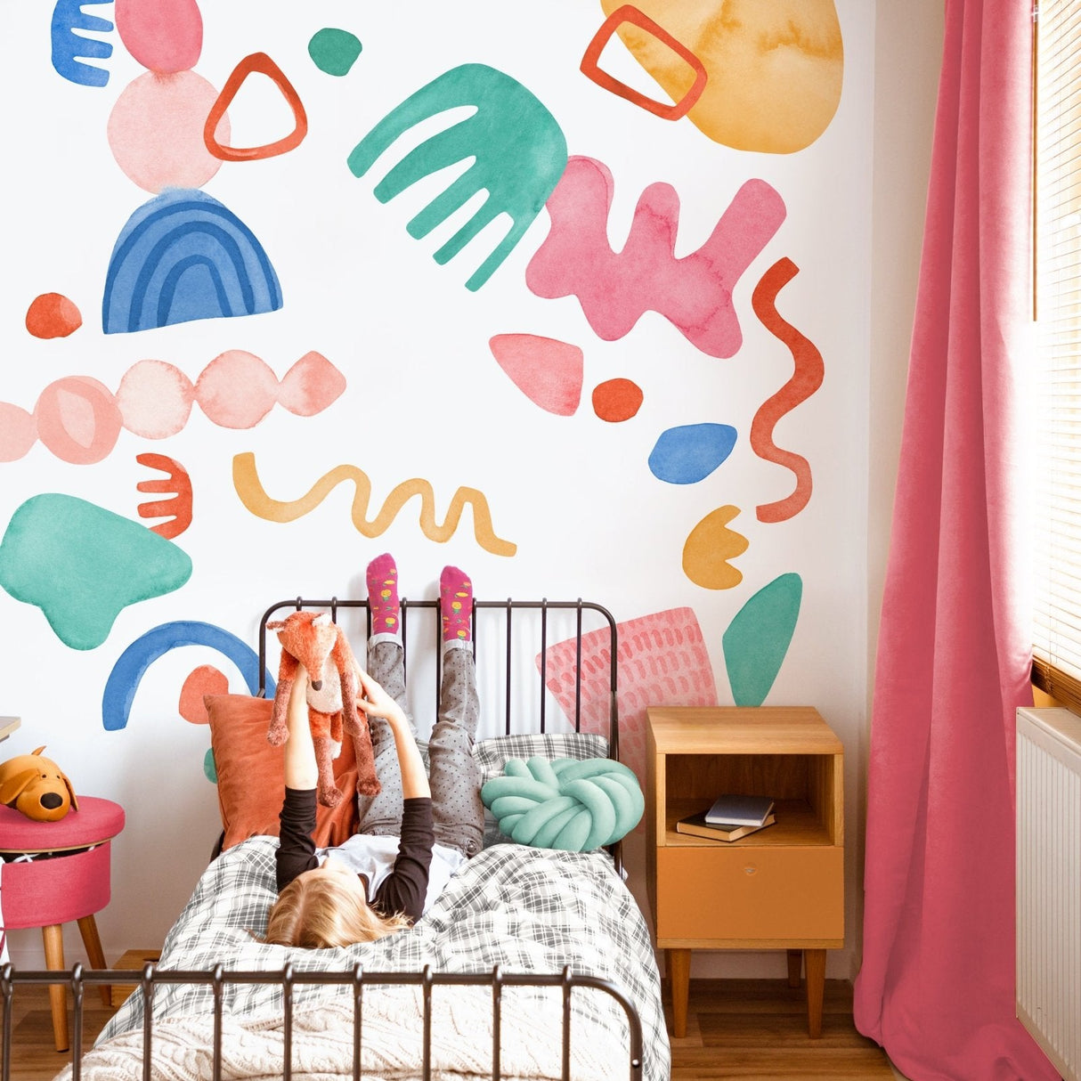 Abstract Shapes Kit • Fresh • Large • Peel-and-Stick Wall Decals