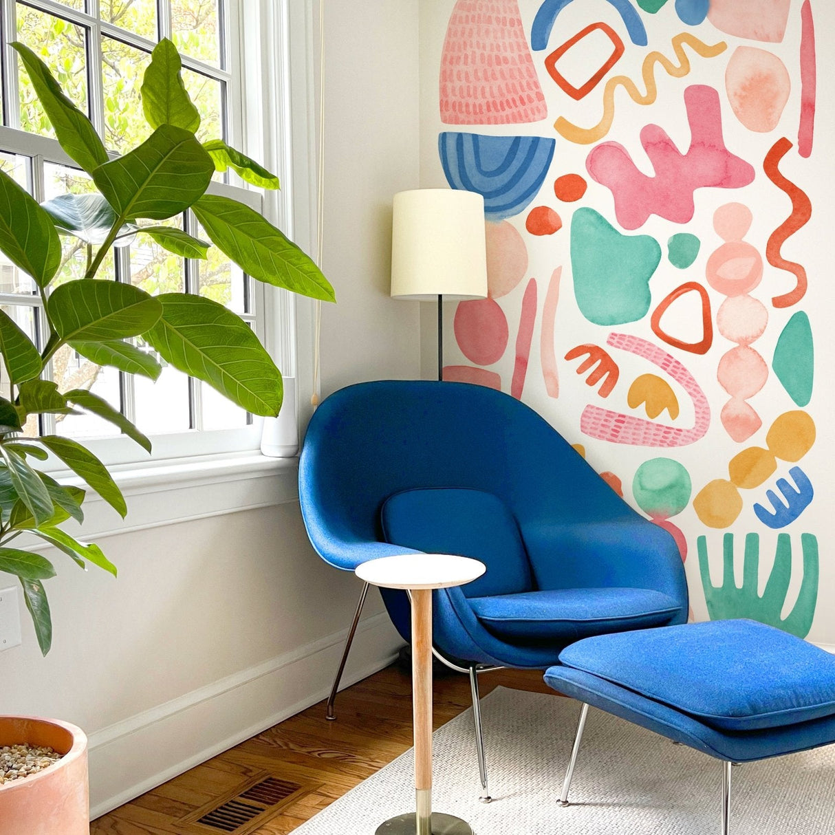 Abstract Shapes Kit • Fresh • Medium • Peel-and-Stick Wall Decals
