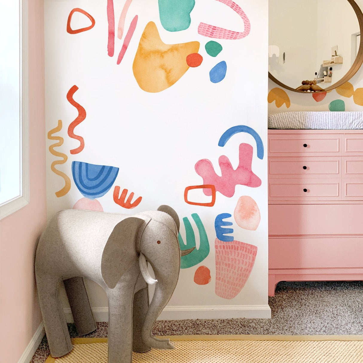 Abstract Shapes Kit • Fresh • Small • Peel-and-Stick Wall Decals