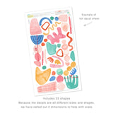 Abstract Shapes Kit • Fresh • Medium • Peel-and-Stick Wall Decals