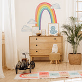 Watercolor Rainbow • Medium • Peel-and-Stick Wall Decals