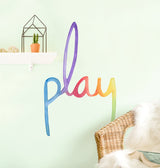 Watercolor Words • Play • Peel-and-Stick Wall Decals