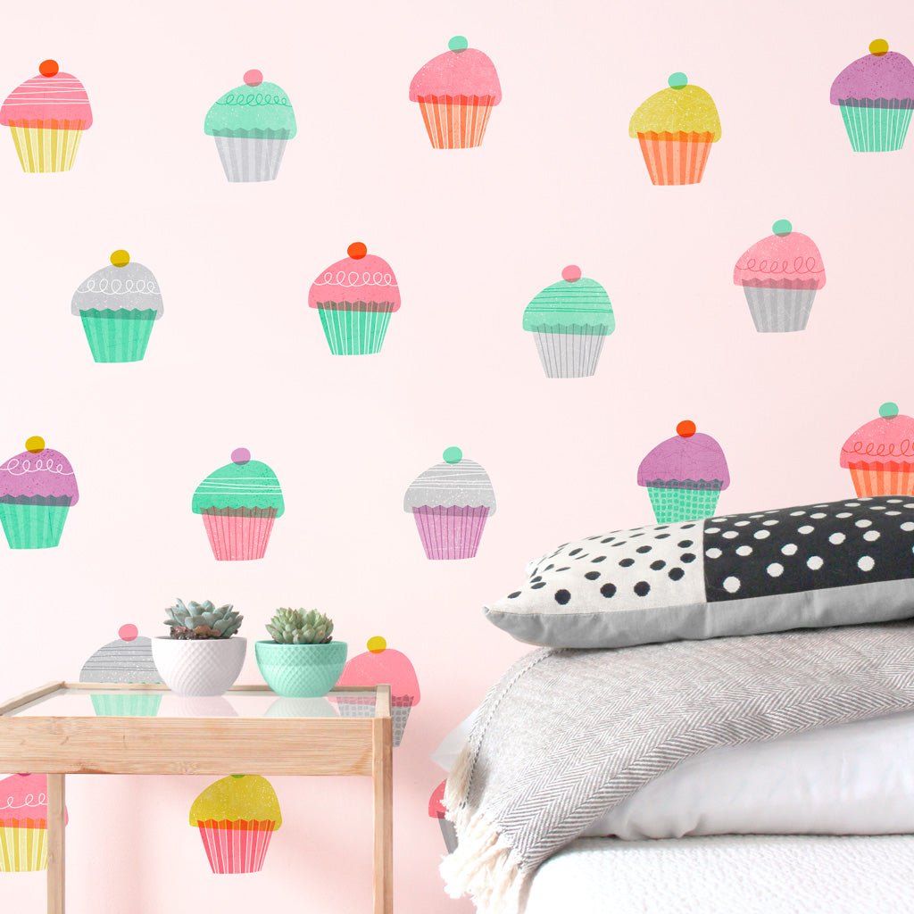 Cupcakes • Peel-and-Stick Wall Decals