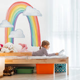 Watercolor Rainbow • Large • Peel-and-Stick Wall Decals