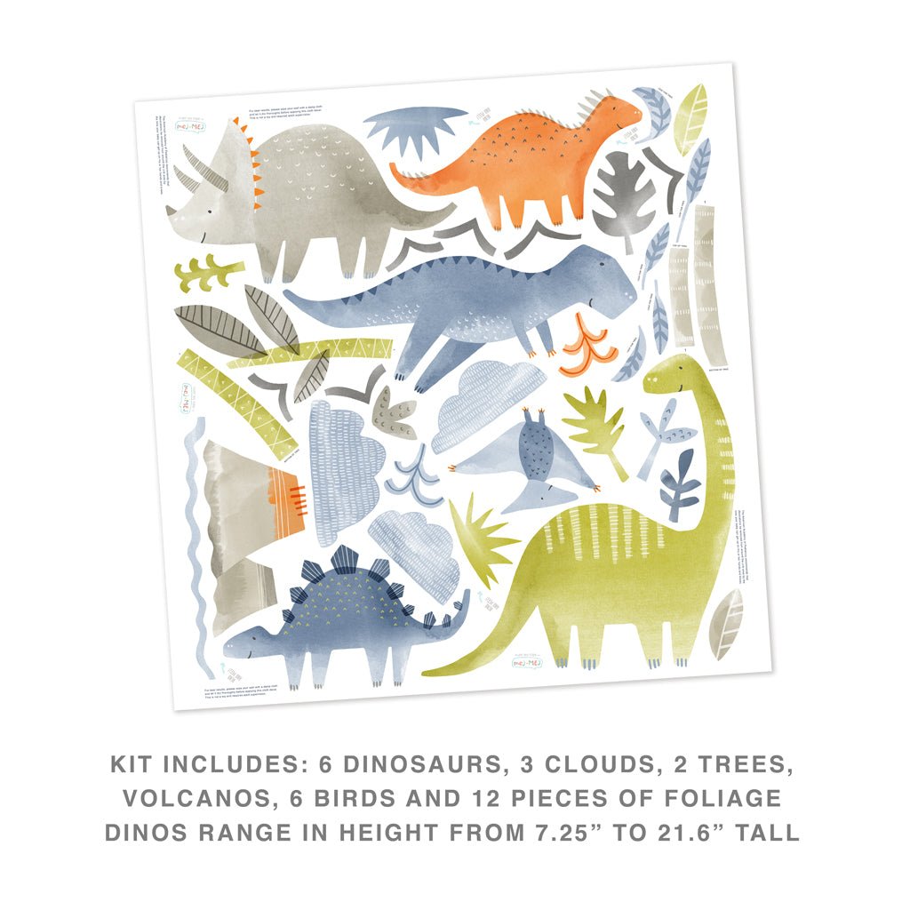 Dino Kit • Peel-and-Stick Wall Decals